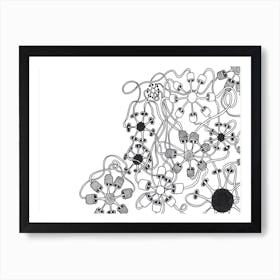 neurons Art Print