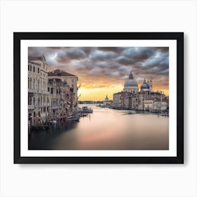 Venice Sunrise Art Print