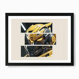 Transformers Bumblebee Art Print