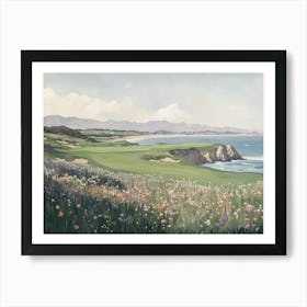 Pebble Beach Golf Course Poster