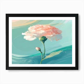 Pink Carnation Art Print