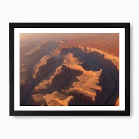 Grand Canyon Fiery Sunrise Art Print