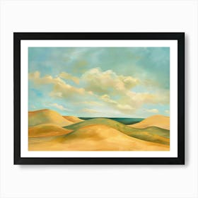 Sand Dunes 18 Art Print