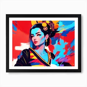 Chinese Woman 7 Art Print