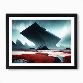 Spaceship 1 Art Print