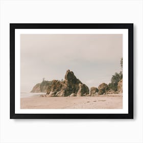 Oregon Beach Scenery Art Print