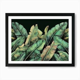 Banana Leaves 1 Art Print