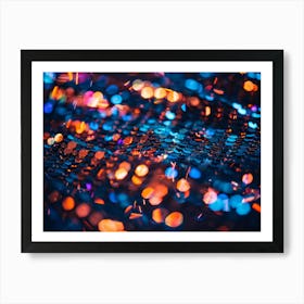 Bokeh Lights Art Print