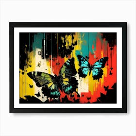 Butterfly Painting 213 Art Print