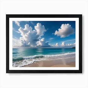 Cloudy Sky Art Print