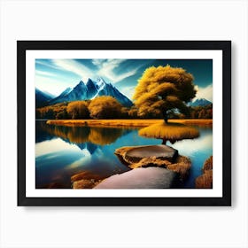 Landscape Wallpapers 3 Art Print