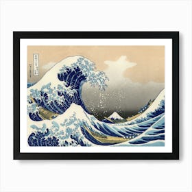 The Great Wave Off Kanagawa Art Print