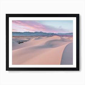 Sunset Desert Dunes Art Print