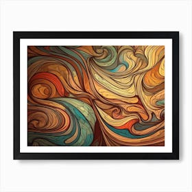 Abstract Background 1 Art Print