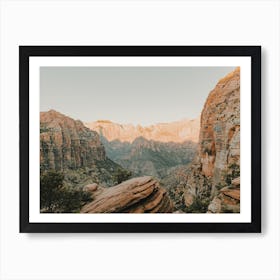 Angels Landing Art Print