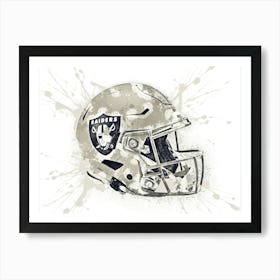 Oakland Raiders 2 Art Print