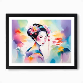 Geisha 56 Art Print