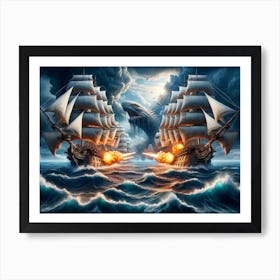 Swashbucklers Art Print