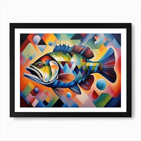 Colorful Fish 1 Art Print