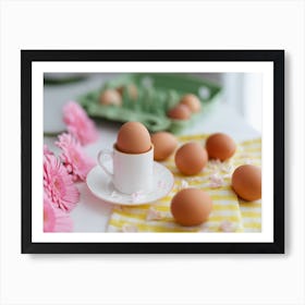 Eggs In A Cup Poster