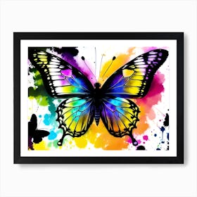 Colorful Butterfly 17 Art Print