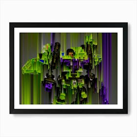 1000003452 Glitch2 Art Print