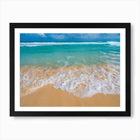 Creamy Beach Art Print