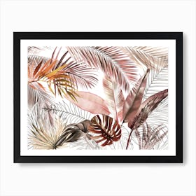 Tropical Foliage 3 Art Print