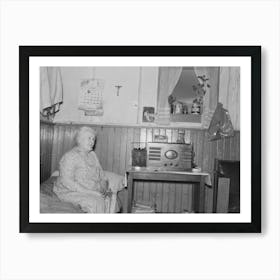 Mother Of John Lynch, Farmer, Williams County, North Dakota, She Was One Of The Earliest Homesteaders By Russell Art Print