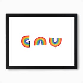 Gay Art Print