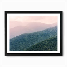 Smokey Mountain Sunset - National Park Art Print