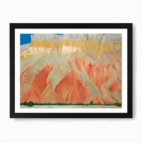 Georgia O'Keeffe - Red and Yellow Cliffs , 1940 Art Print