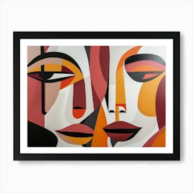 'Two Faces' 2 Art Print