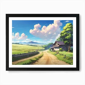 Country Road Art Print