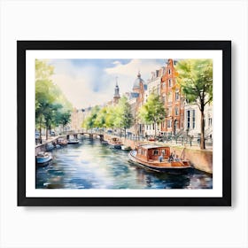 Amsterdam Canal 2 Art Print