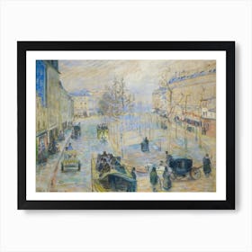 Boulevard Rochechouart (1880), Camille Pissarro Art Print
