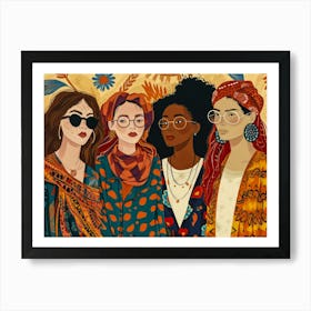 Women Of Color 8 Art Print