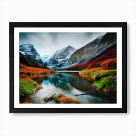 Autumn In The Mountains 10 Art Print