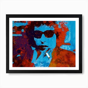Tangled Up In Dylan Art Print