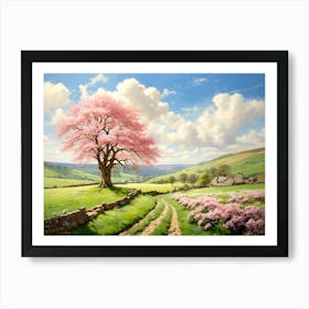 Springtime In The Yorkshire Art Print