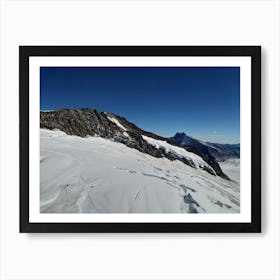 Aerial View Of A Mountain Art Print