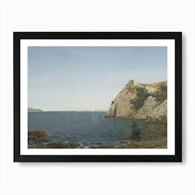 Vintage Painting View Of A Bay Art Print