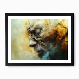 Old Man In The Clouds Art Print