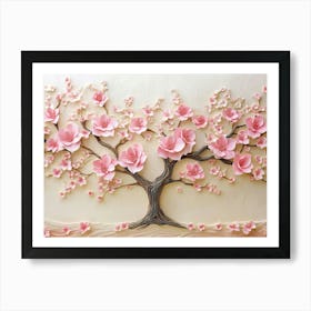 Cherry Blossom Tree 23 Art Print