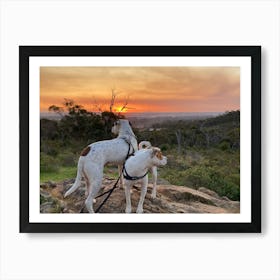 Sunset Chasers Art Print