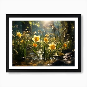 Daffodils 26 Art Print