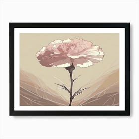 Carnation 15 Art Print