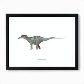 Amargasaurus Art Print