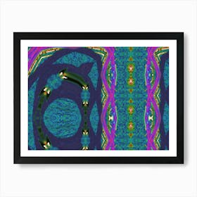 Abstract Psychedelic Art Print