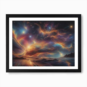 Alien Planet 11 Art Print